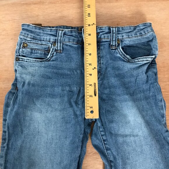 Kut from the Kloth Jeans Women Size 4 Blue Denim Raw Cuff Mid Rise Medium Wash - Picture 7 of 9